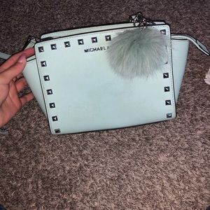 Michael kors studded purse